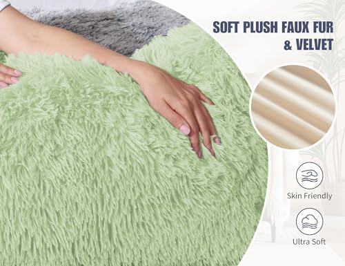 WSOFRLAC Fluffy Full Body Pillow, Long Pillow - Image 4
