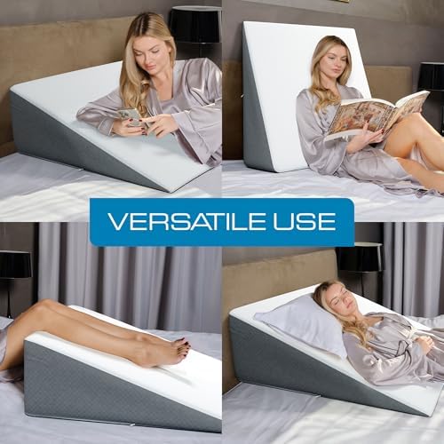Kolbs Bed Wedge Pillow for Sleep Apnea, FSA Eligible Acid Reflux, and Back Pain - Image 6