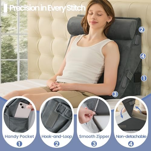Sasttie Adjustable Wedge Pillow Set - Image 5
