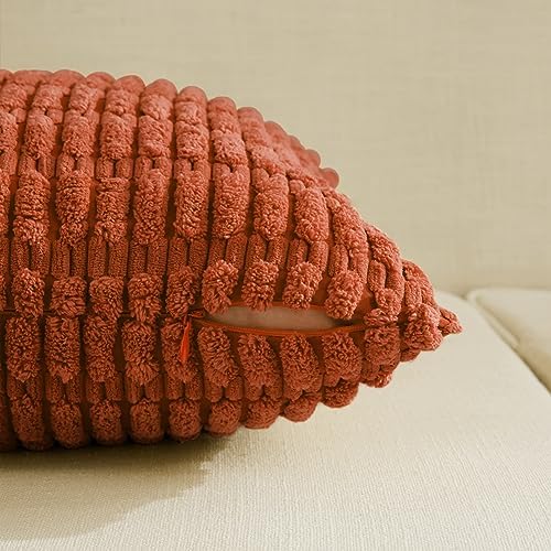 Fancy Homi 4 Packs Decorative Throw Pillow Covers - Image 4