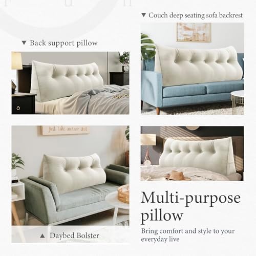 14 lbs Thickened King Headboard Pillow - Image 6