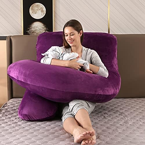 BATTOP Pregnancy Pillows for Sleeping- U Shaped Full Body Maternity Pillow - Image 2