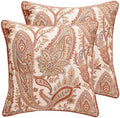 ISAENNE Vintage Linen Throw Pillow Cover by Isaennehomedecoration