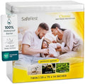 SafeRest Waterproof Mattress Protector Twin Size by SafeRest
