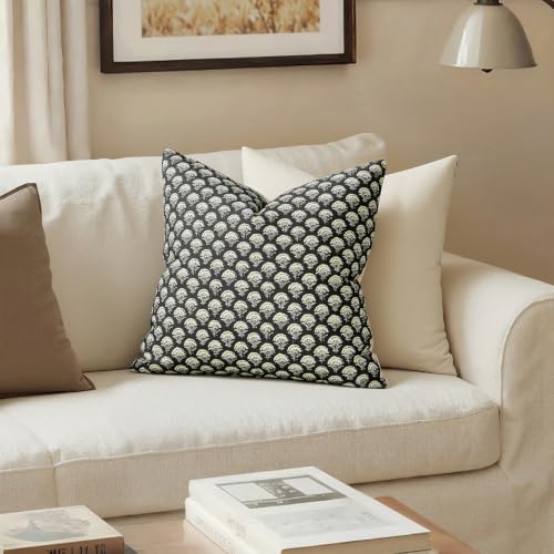 MIULEE Floral Print Decorative Pillow Covers 18x18 - Image 2