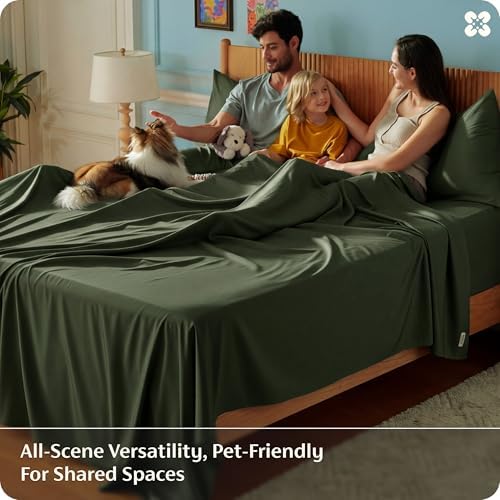 Bedsure PureWoven 100% Rayon Derived from Bamboo, Full Size Sheets - Image 6