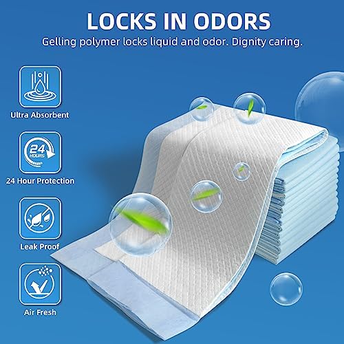 SOFYFINE 100 Count Extra Large Chucks 36"x36" Thicken Elderly Adults - Image 5