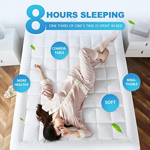 Twin Mattress Pad Cover Top - Image 2