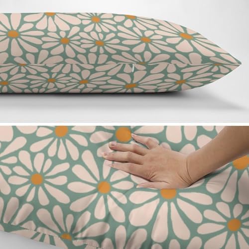 Abstract Daisy Flower Body Pillow Cover Pillowcase - Image 5