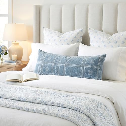 BlissBlush Decorative Lumbar Pillow Cover 14x36, Long Decorative Throw Pillow - Image 6