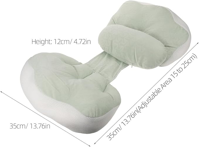 Pregnancy Pillow for Women: Maternity Back and Belly Support Adjustable & Comfortable - Cozy Waist Pillow Side Sleeping Maternity Cushion for Sleeping Nursing