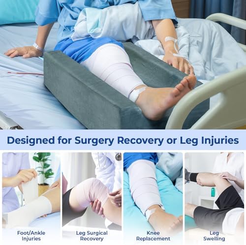 KingPavonini 4-Height Adjustable Leg Elevation Pillow, Single Leg - Image 6