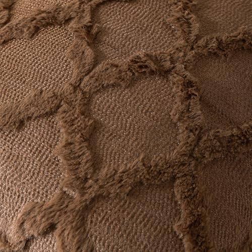 Set of 2 Soft Moroccan Throw Pillow Covers 12x20 Inch Plush Boho Decorative - Image 5