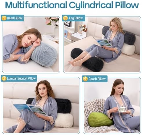 1 MIDDLE ONE Body Pillow, Memory Foam Body Pillows - Image 5