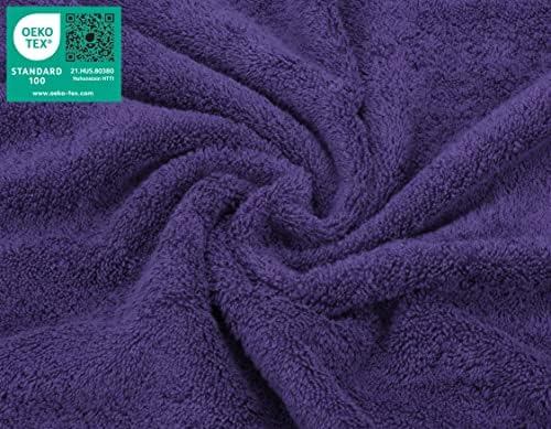 American Soft Linen 100% Cotton Luxury Turkish Towels, 4 PC Washcloth Set - Image 3