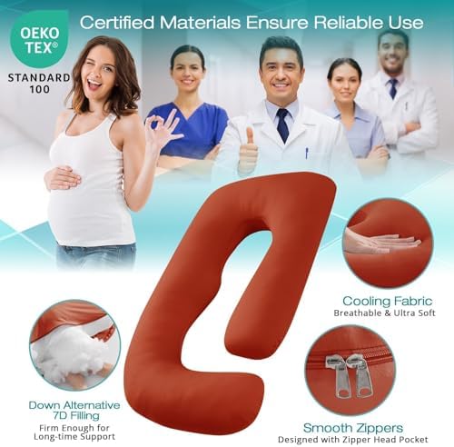 Cooling Pregnancy Pillows for Sleeping - Image 3
