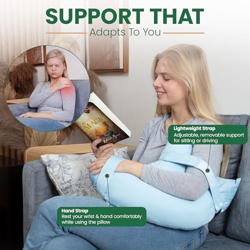 Allersoft| American Owned Company| Post Shoulder Surgery Pillow, Rotator Cuff - Image 3