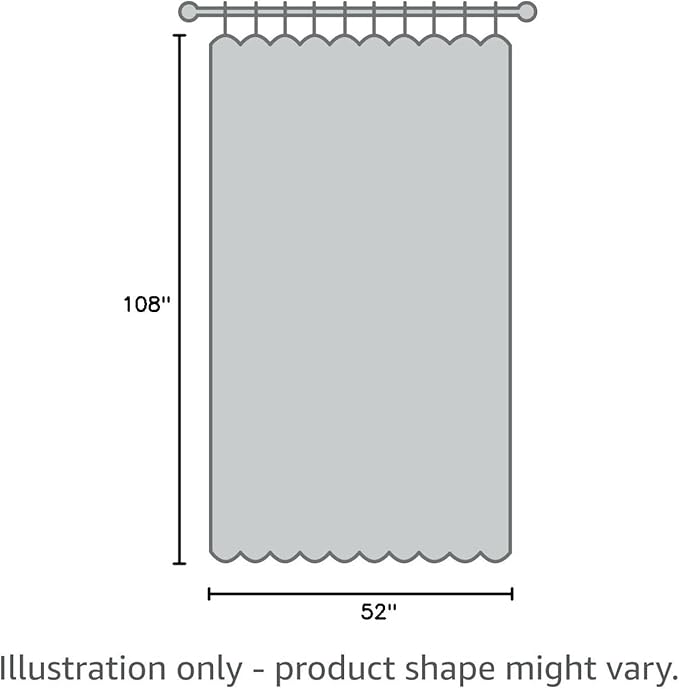 Joydeco Blackout Curtains 108 Inches Long 2 Panels Burg, Room Darkening Curtains for Bedroom, 100% Black Out Textured Thermal Drapes Privacy Protection 2 Panels Set(W52 x L108 Inch, Sage Green)