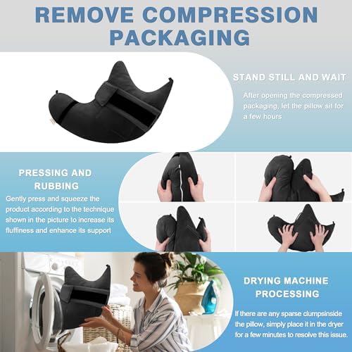 Shoulder Surgery Pillow for Rotator Cuff Pain Impingement Replacement Recovery - Image 6