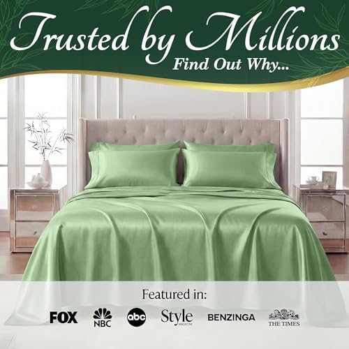DECOLURE 100% Viscose Derived from Bamboo Sheets Queen Size - Image 5