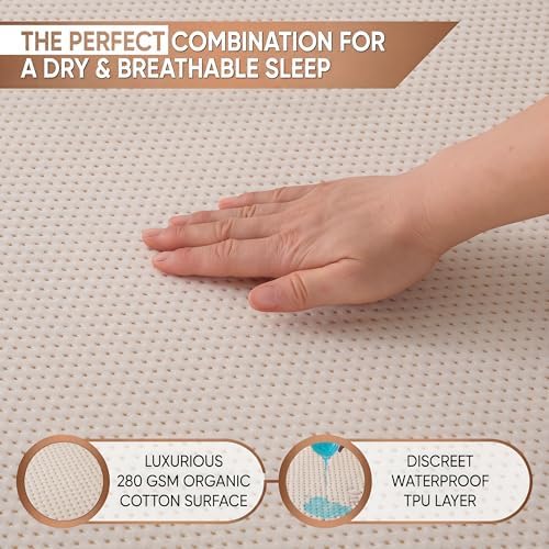 Deluxe Cooling Mattress Protector Cali King - Image 5