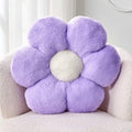 Kcvvcr Lavender Flower Pillow, Cute Decorative Flower Shaped Throw Pillow by Kcvvcr