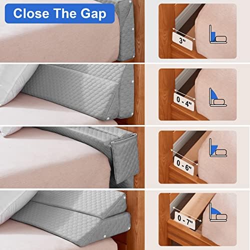 EUHAMS Queen Size Bed Wedge Pillow - Image 4