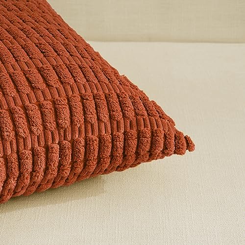 Fancy Homi 4 Packs Decorative Throw Pillow Covers - Image 4