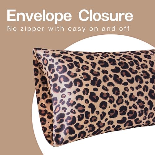 MR&HM Satin Pillowcase 2 Pack, King Size 20"x40" - Image 5