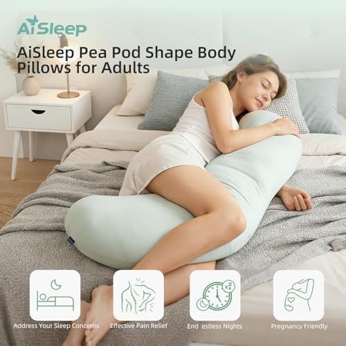 Body Pillows for Adults, Full Body Pillow for Side Sleepers, Long Body Pillow - Image 2