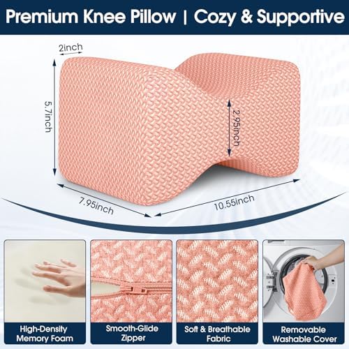 BlissTrends Memory Foam Knee & Leg Pillow - Image 2