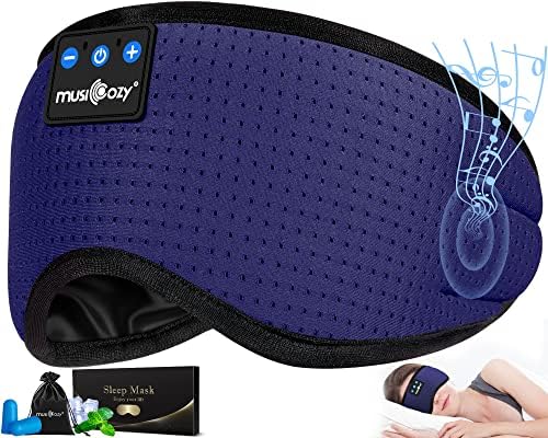 MUSICOZY Sleep Headphones Bluetooth 5.4 Sleep Mask by MUSICOZY