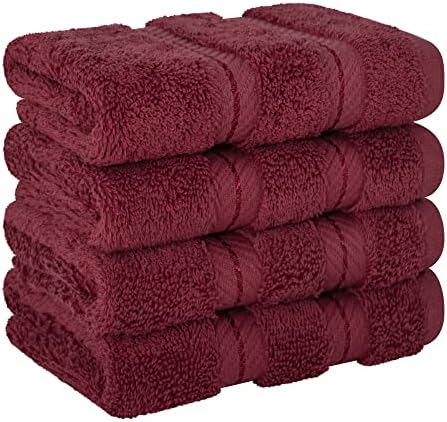 American Soft Linen 100% Cotton Luxury Turkish Towels, 4 PC Washcloth Set - Image 6