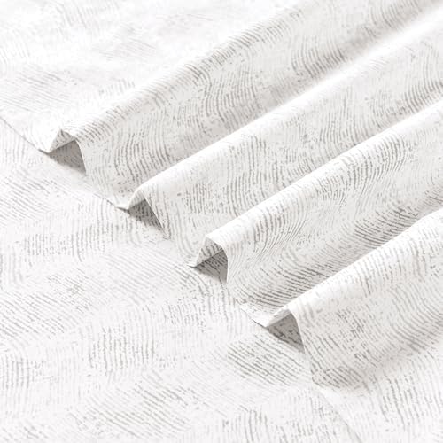 Elegant Comfort 6-Piece Sheet Set Deep Pocket, Wave Beige - Image 6