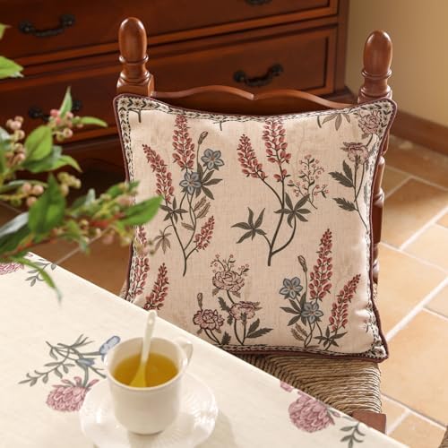 ISAENNE Designer Linen Throw Pillow Cover - Image 7