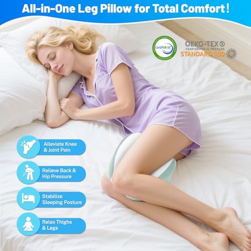 Knee Pillow for Side Sleepers, Leg Pillow - Image 4