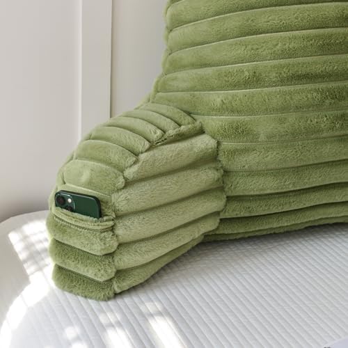 Large Reading Pillow for Adults, Back Support Pillow for Sitting Up in Bed - Image 6