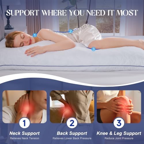DOWNSTORIA Memory Foam Body Pillow - Image 5