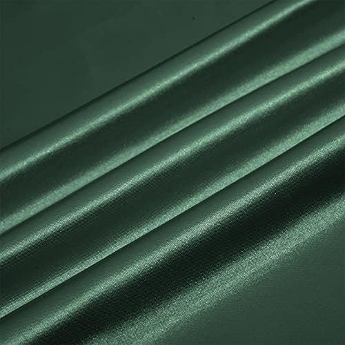 Ersmak Satin Body Pillow cover Set of 2, 20x54 Inches, Dark Green, Ultra Soft - Image 6