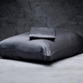 LUXOME 100% Rayon (Viscose) from Bamboo Pillowcase Set (King) | 400 Thread Count | Moisture-Wicking | Envelope Closure | Charcoal