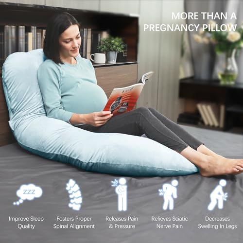 MOON PARK Pregnancy Pillows for Sleeping - Image 4
