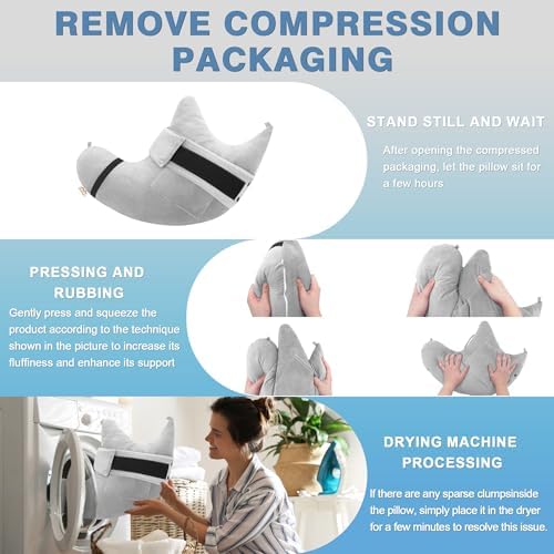 Shoulder Surgery Pillow for Rotator Cuff Pain Impingement Replacement Recovery - Image 6