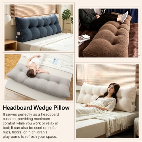 ERWUDEling Headboard Pillow Queen - Image 7