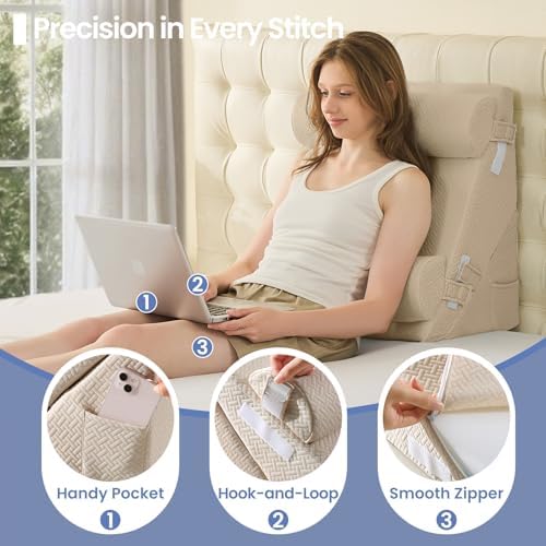 Sasttie Adjustable Wedge Pillow Set - Image 5