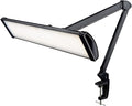 Neatfi Ultra 3,500 Lumen LED Desk Lamp, 45W, 26-Inch Wide Metal Shade, 270 SMD LEDs (Non-CCT with Clamp, Black)