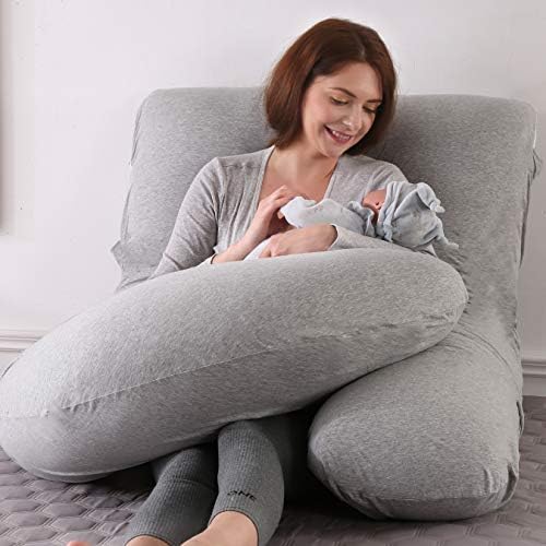 Elover U Shaped Pregnancy Pillow, Full Body Maternity Support - Image 5