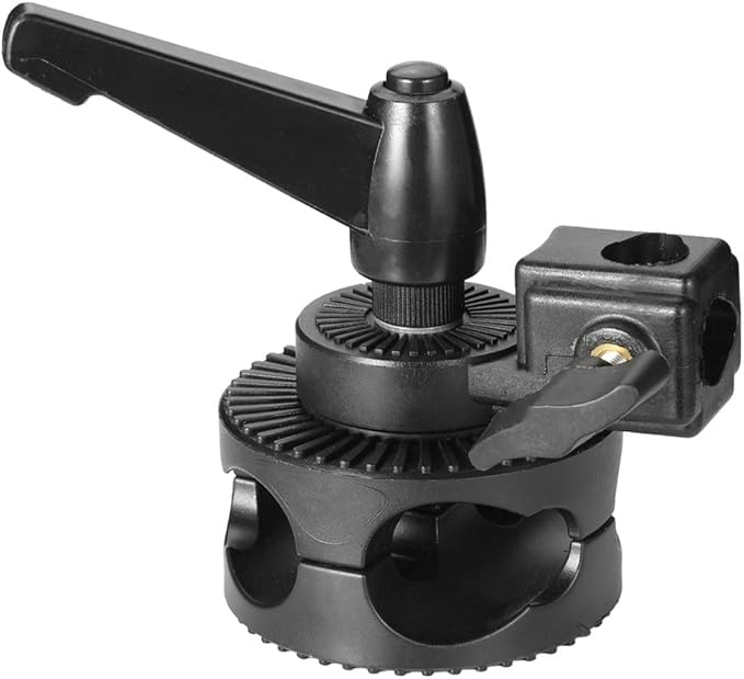 Grip Swivel Head Clamp Holder Bracket Adapter for Light Stand, Extension Boom Arm,Reflector Arm Support and Other Photographic Equipment