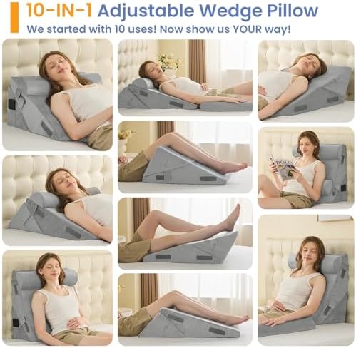 Sasttie Adjustable Wedge Pillow Set - Image 3