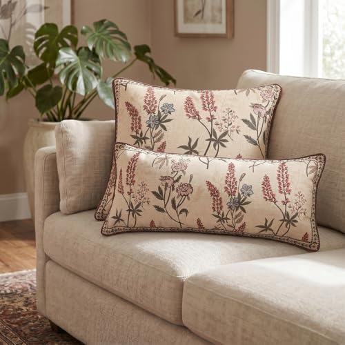 ISAENNE Designer Linen Throw Pillow Cover - Image 4