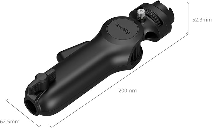 SmallRig Quick Adjustment Light Stand Adapter, One-Button 180° Pitch Adjustment, 3kg Load Capacity, for COB Video Light/Camera/Phone Clips, for On-Camera Flash, 5181